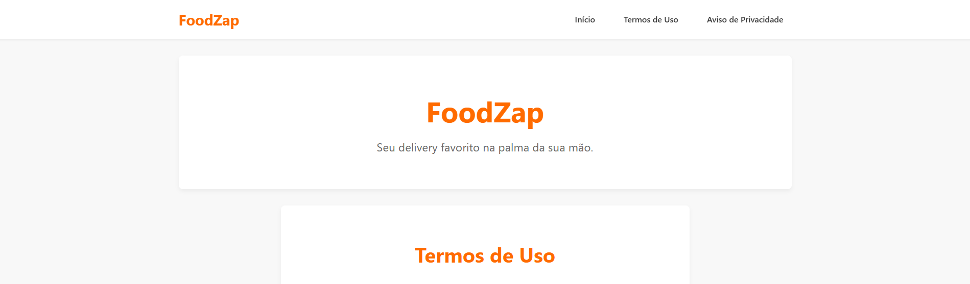 Screenshot do Plano API