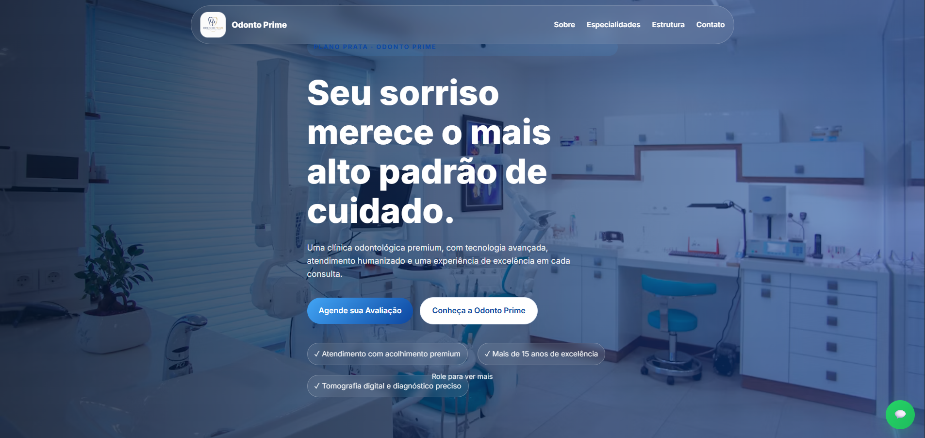 Screenshot do Plano Prata